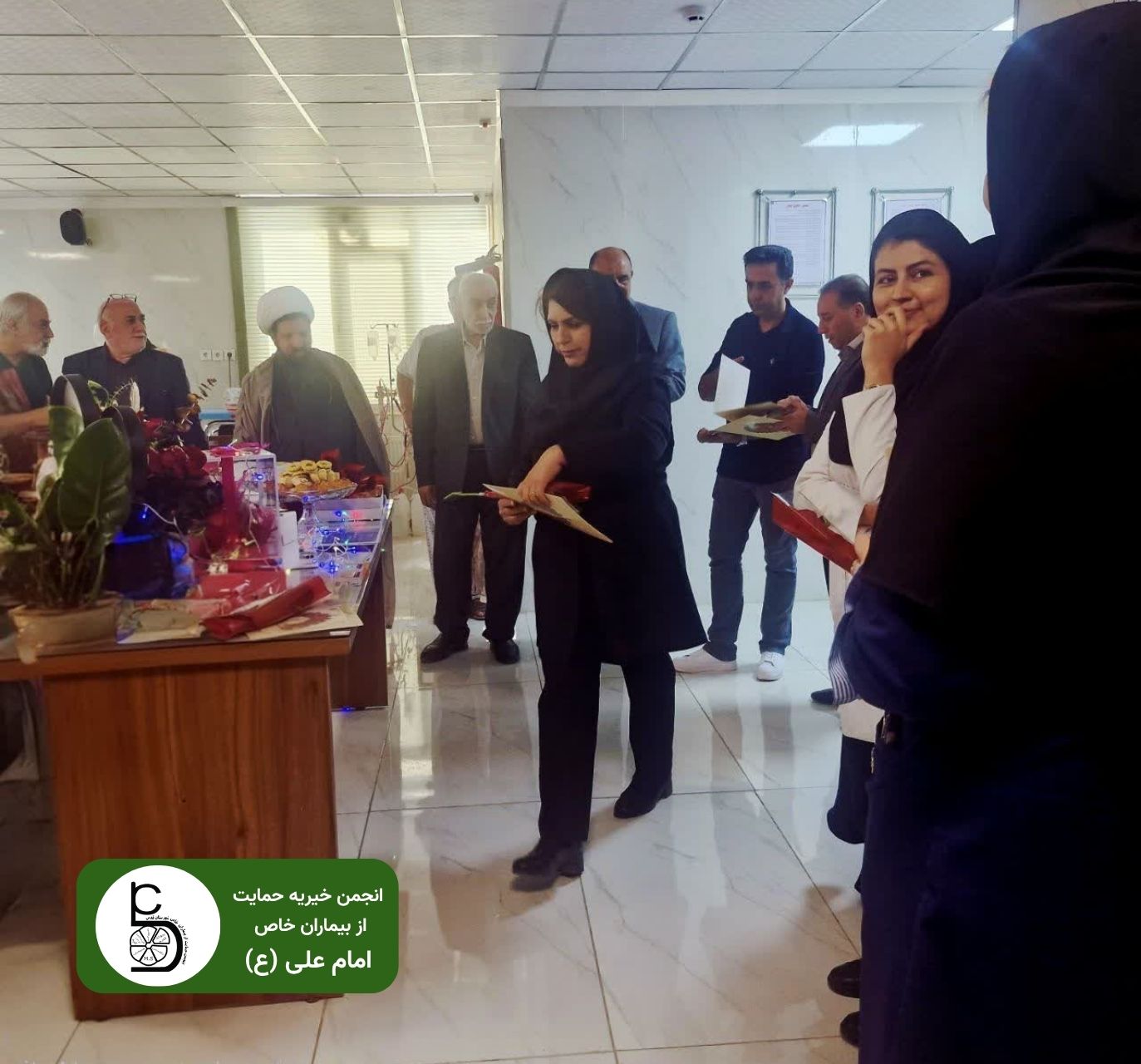 روز پرستار مرکز دیالیز انجمن خیریه امام علی